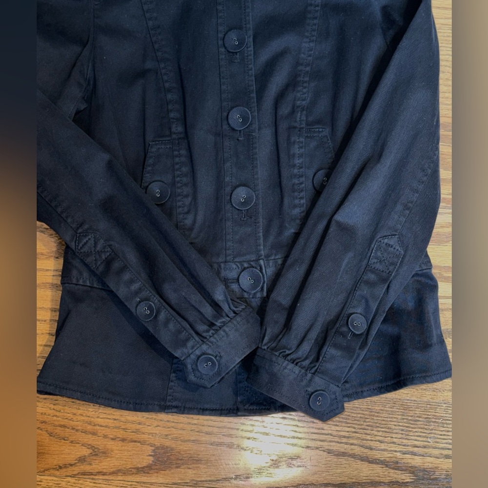 Vintage Marc Jacobs Black Button-Up Cotton jacket size 4 - Picture 12 of 16